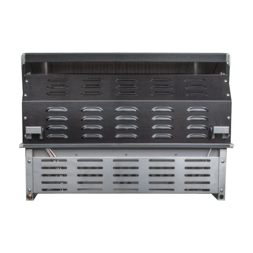 Imperatore Nero Gasbarbecue 4 Burners Built-In Gun Metal achterkant, Boretti, BBQkopen