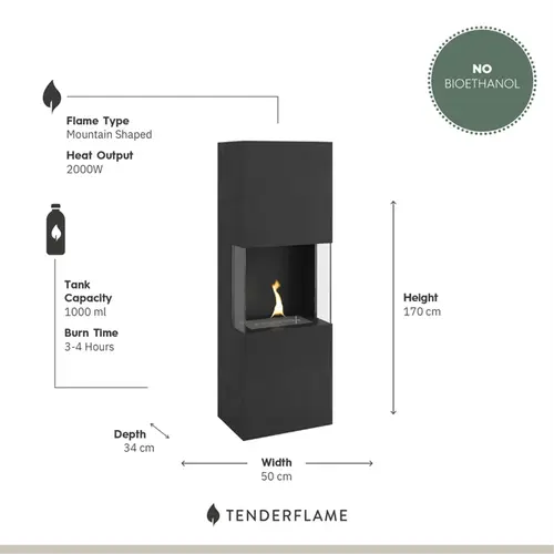 Indie Black informatie, Tenderflame, bbqkopen.nl