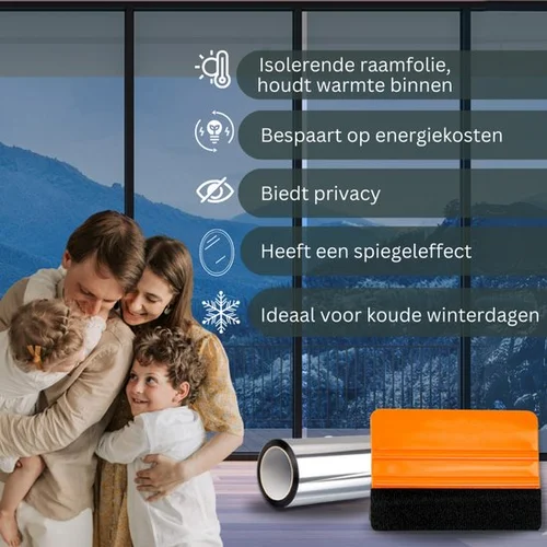 Isolerende Raamfolie – HR++ Spiegelend Anti-Inkijk – 120 × 200 cm redenen, verbo, bbqkopen.nl