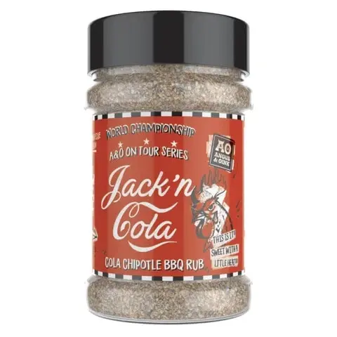 Jack & Cola Rub, Resaco, bbqkopen