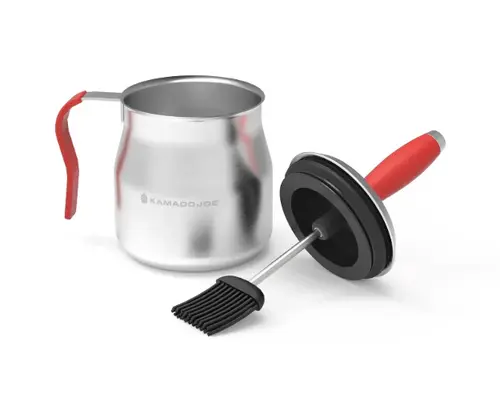 Kamado Joe Basing pot with brush, Kamado Joe, bbqkopen.nl