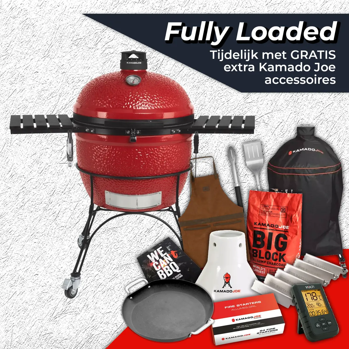 Kamado Joe® - Big Joe II Fully Loaded - afbeelding 1