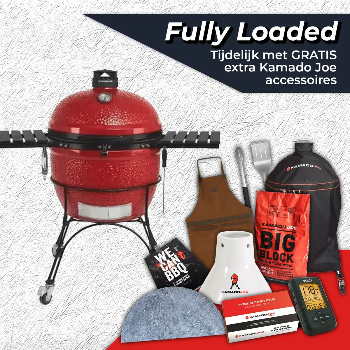 Kamado Joe® - Big Joe II Fully Loaded - afbeelding 1