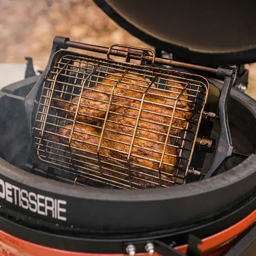 Kamado Joe JoeTisserie Basket Kit sfeerfoto, Kamado Joe, bbqkopen