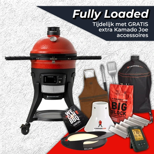 Konnected Joe International Fully Loaded, Kamado Joe, BBQkopen