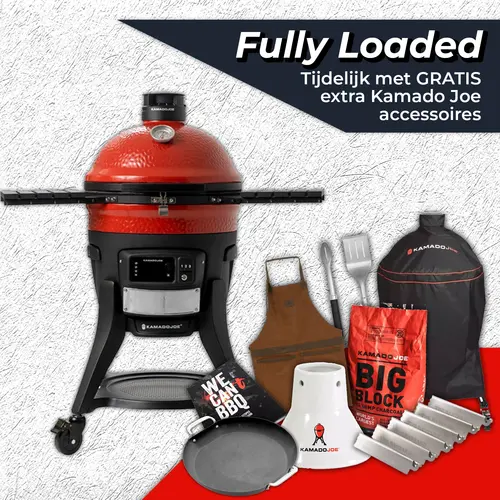 Konnected Joe International Fully Loaded, Kamado Joe, BBQkopen