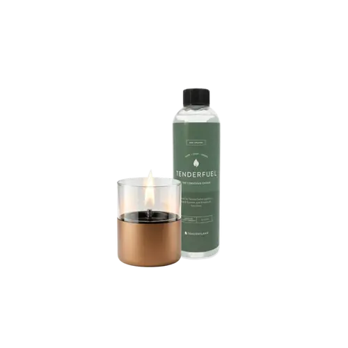 Lilly 10 Copper + Tenderfuel, Tenderflame, bbqkopen.nl