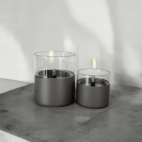 Lilly 8 &10 duo pack Gun metal sfeer, Tenderflame, bbqkopen.nl