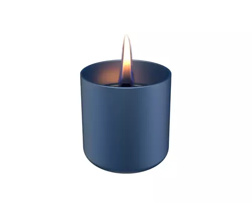 Lilly Glass 8 cm - zwart