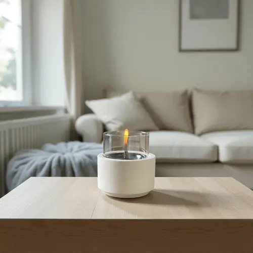 Lotus 12 Natural Concrete Beige sfeer, Tenderflame, bbqkopen.nl