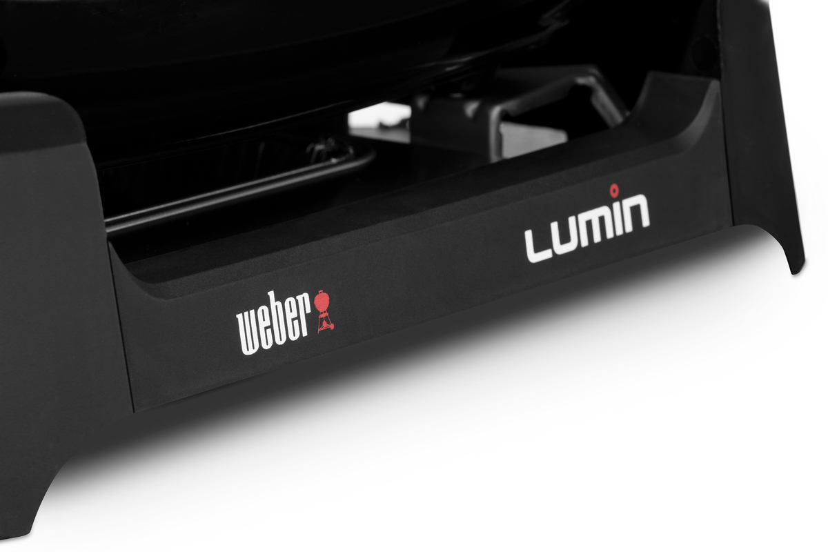 Lumin Compact Black Elektrisch - detail - bbqkopen.nl