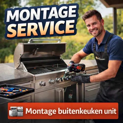 Montage buitenkeuken: Start