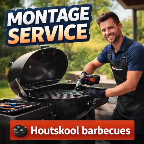 Montage houtskool bbq, bbqkopen