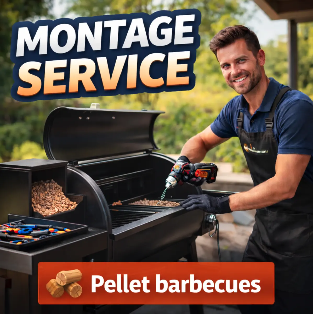Montage pellet bbq's - bbqkopen.nl