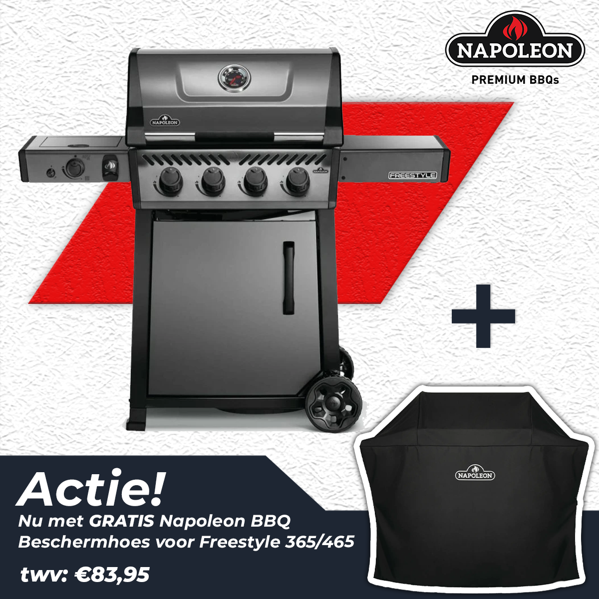 Napoleon Freestyle 425 DSIB Gasbarbecue Grafietgrijs - afbeelding 1