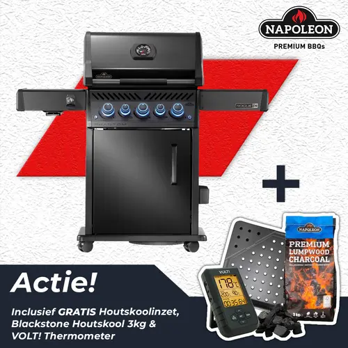 Napoleon Phantom Rogue PRO-S 425 Gas BBQ Zwart Barbecue - afbeelding 1