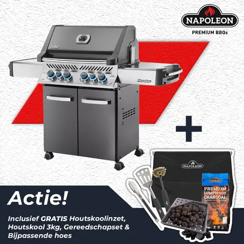 Napoleon Prestige® 500 Charcoal Grey actie, Napoleon, BBQkopen
