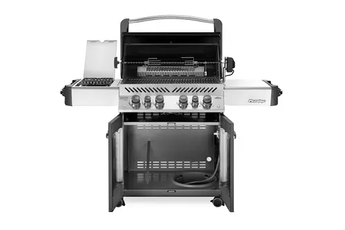 Napoleon Prestige® 500 Charcoal Grey open, Napoleon, BBQkopen