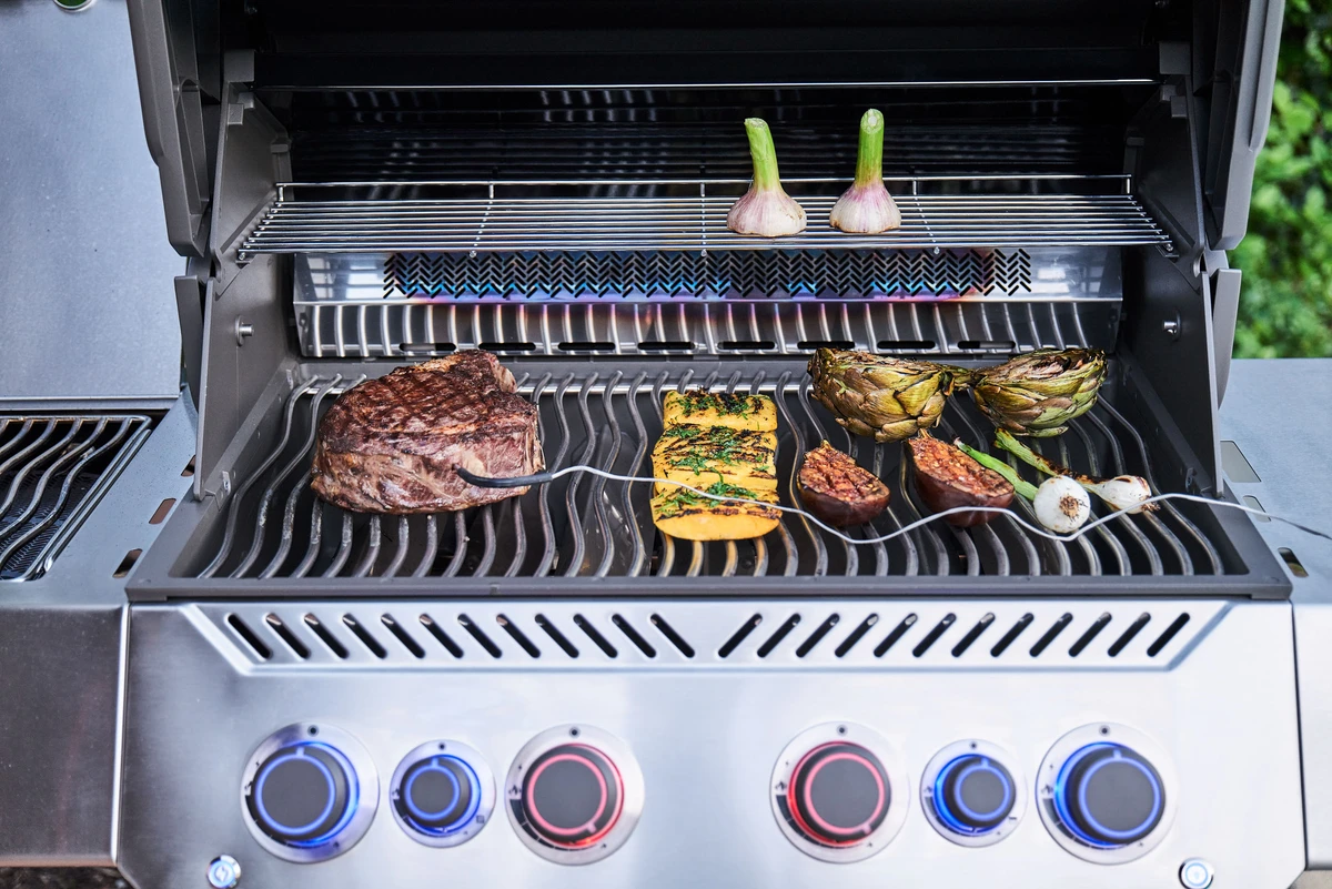 Prestige 500, Connected Zwart, Napoleon, BBQkopen