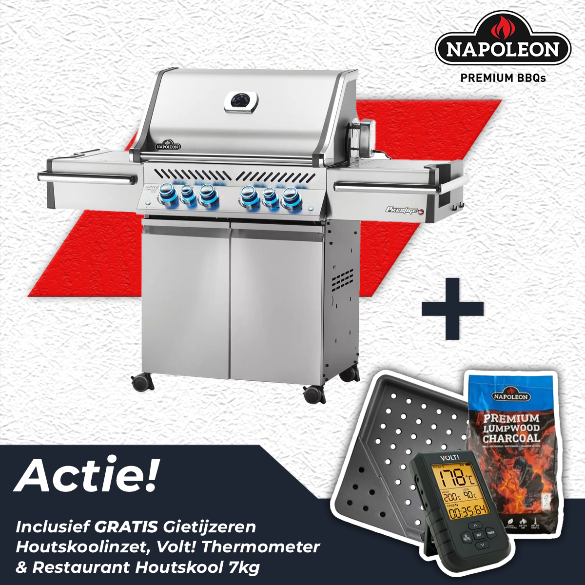 Napoleon Prestige PRO™ 500 Zilver actie, Napoleon, BBQkopen