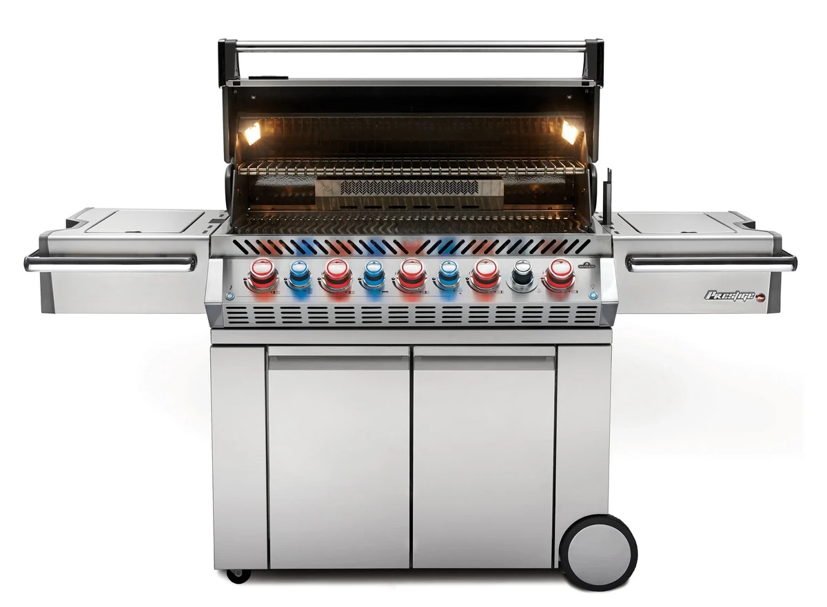 Napoleon Prestige PRO™ 665 RSIB Zilver open, Napoleon, BBQkopen