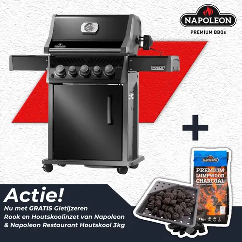 Napoleon Rogue 425 Gas BBQ Zwart Barbecue