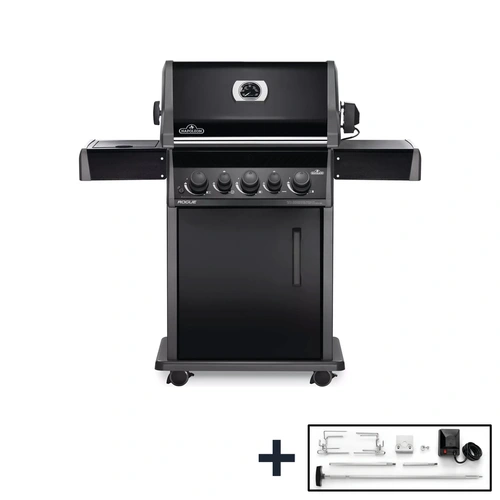 Napoleon Rogue® 425 RSB Zwart, Inclusief draaispit, Napoleon, BBQkopen