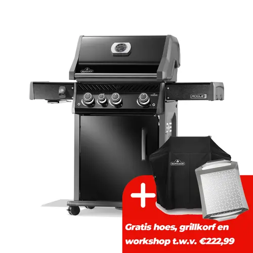 Napoleon Rogue PRO 425 Gas BBQ Zwart Barbecue - afbeelding 1