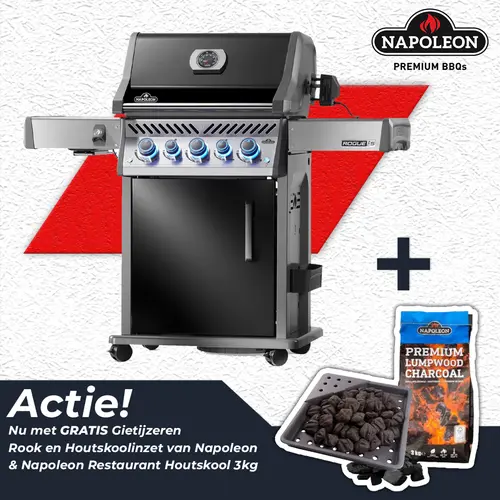 Napoleon Rogue PRO-S 425 Gas BBQ Zwart Barbecue