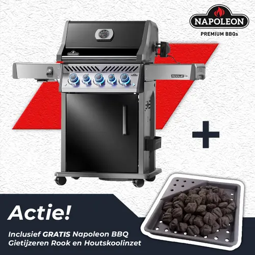 Napoleon Rogue PRO-S 425 Gas BBQ Zwart Barbecue