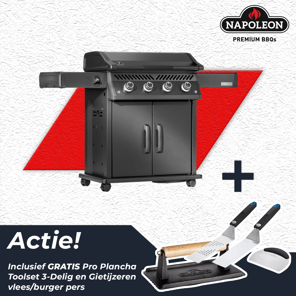 Phantom rogue pro 30 inck griddle LPG - afbeelding 1