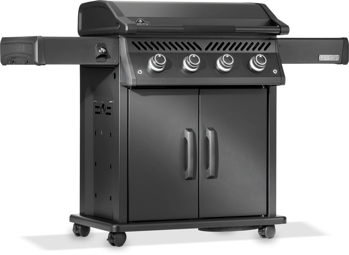 Phantom rogue pro 30 inck griddle LPG schuin2, Napoleon, bbqkopen