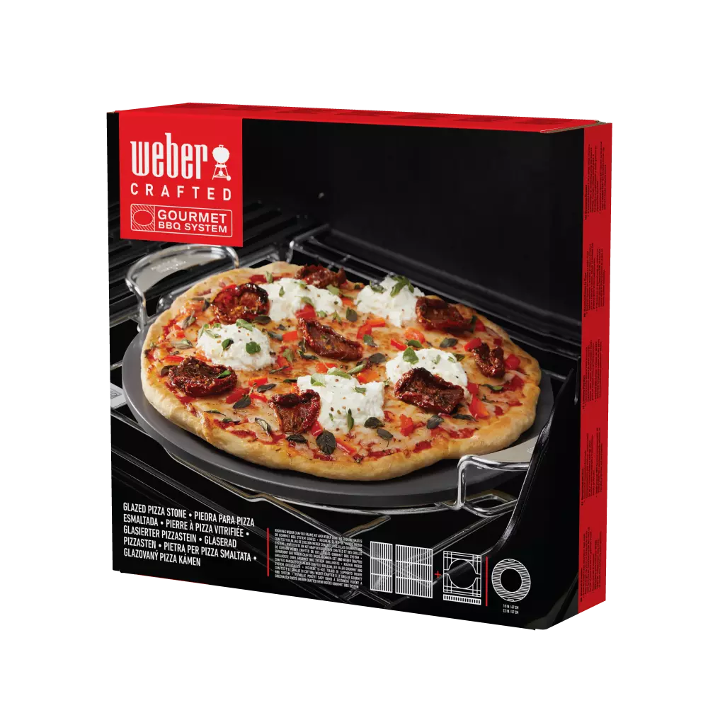 Numeriek Afkeer ruw Pizzasteen geglazuurd crafted - BBQkopen | Weber, Boretti, Bastard & Kamado  Joe