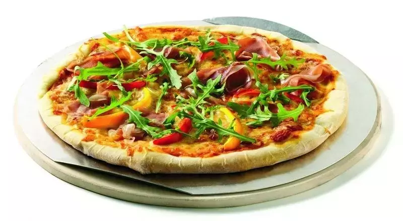 Pizzasteen rond         klein - afbeelding 1