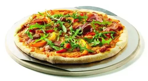 Pizzasteen rond klein - afbeelding 2