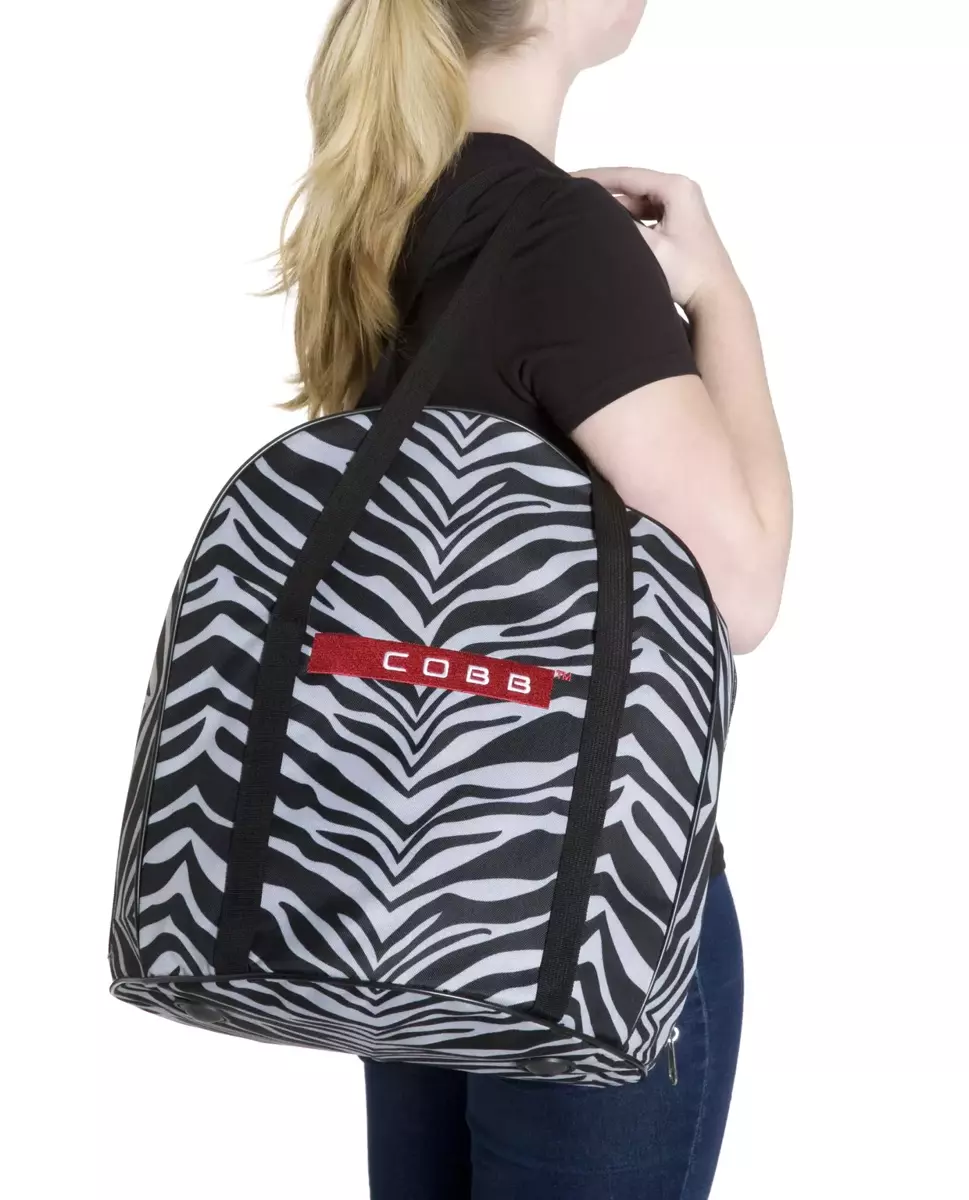 Premier/ Pro tas XL zebra, Cobb, www.bbqkopen.nl