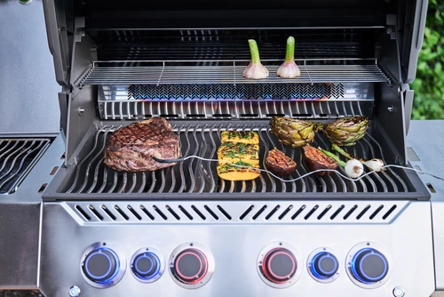 Prestige 500, Connected Zwart, Napoleon, BBQkopen