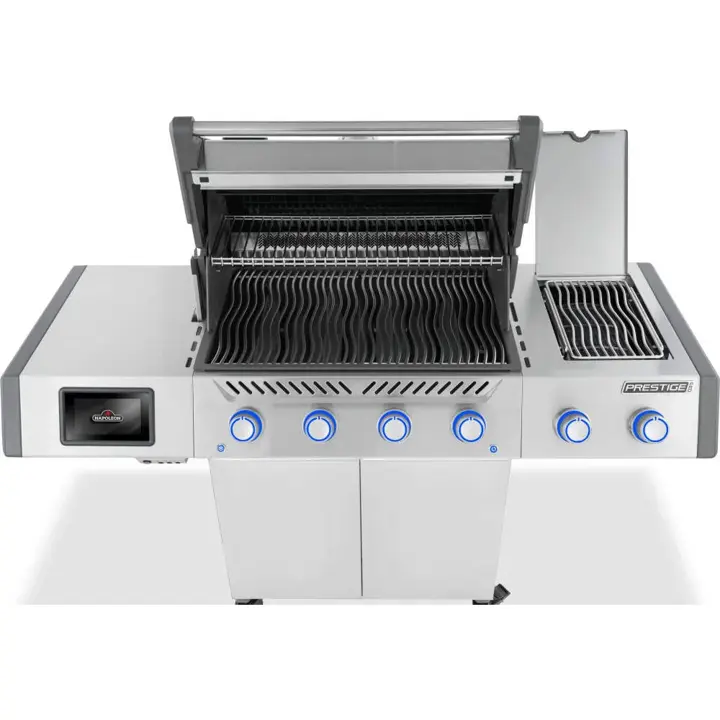 Prestige pro 500 connected zwart boven, Napoleon, bbqkopen.nl