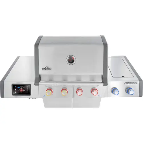 Prestige pro 500 connected zwart bovenaanzicht, Napoleon, bbqkopen.nl