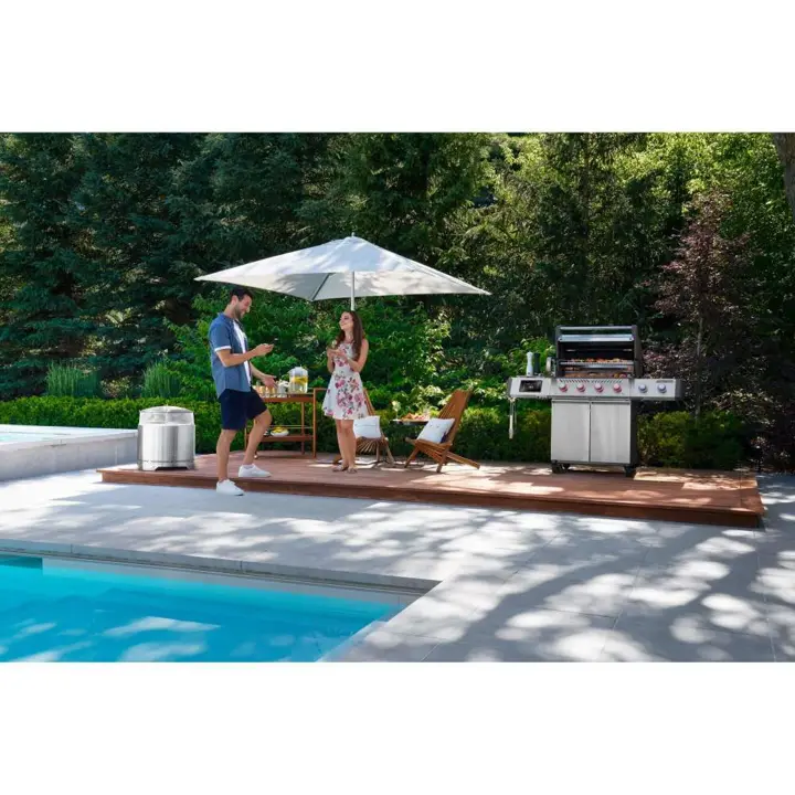 Prestige pro 500 connected zwart sfeerbeeld, Napoleon, bbqkopen.nl