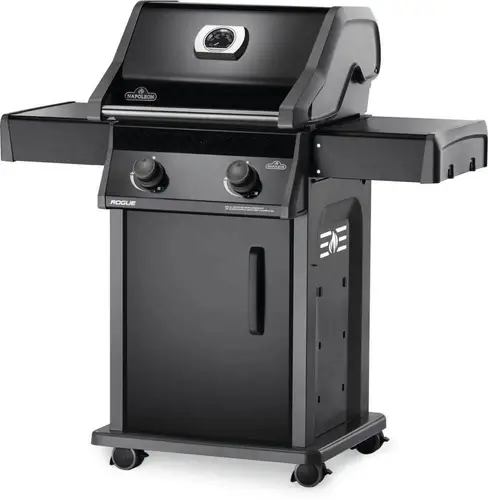 Rogue 365 matte black LPG, Napoleon, BBQkopen.nl
