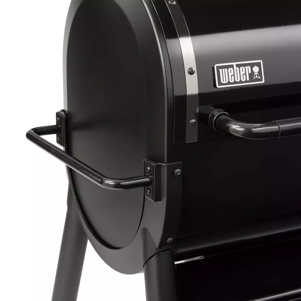 Smokefire EPX4 pelletbarbecue detail deksel, Weber, bbqkopen