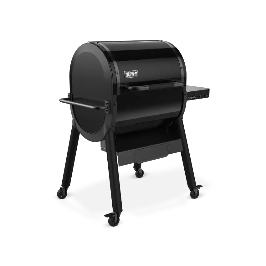 Smokefire EPX4 pelletbarbecue zijkant, Weber, bbqkopen