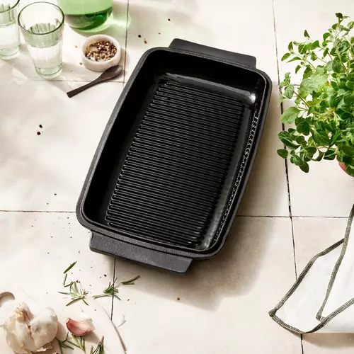 Boretti Solido Rechthoekige Grillpan, Sfeerbeeld, Boretti, BBQkopen