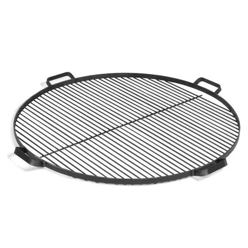 Stalen grillrooster met 4 handgrepen 60cm - bbqkopen.nl