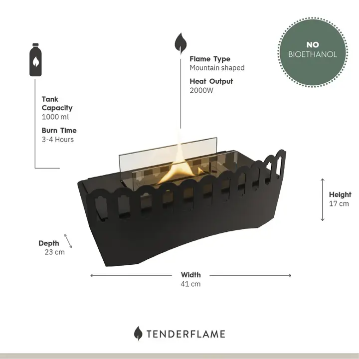 Classic Black informatie, Tenderflame, bbqkopen.nl