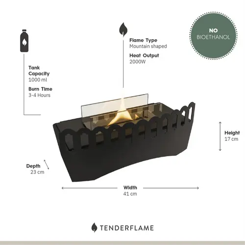 Classic Black informatie, Tenderflame, bbqkopen.nl