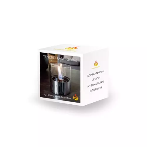 TenderFlame giftbox zilver