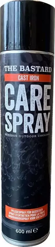 The Bastard Cast Iron Care Spray, The Bastard, BBQkopen