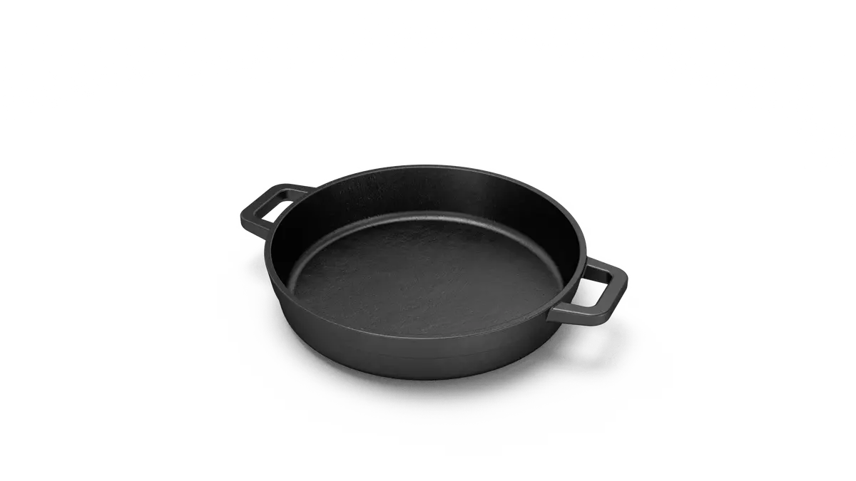 The Bastard Fry Pan Cast Iron M Ø 24 cm, The Bastard, BBQkopen